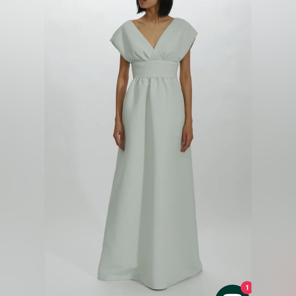 Amsale Kiernan Bridesmaid Gown, Mint, Size 8